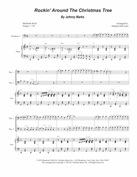 Rockin' Around The Christmas Tree (arr. Stephen DeCesare)