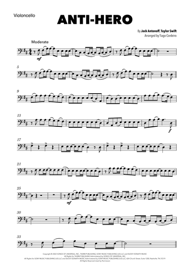 Anti-hero (arr. Tiago Cordeiro)