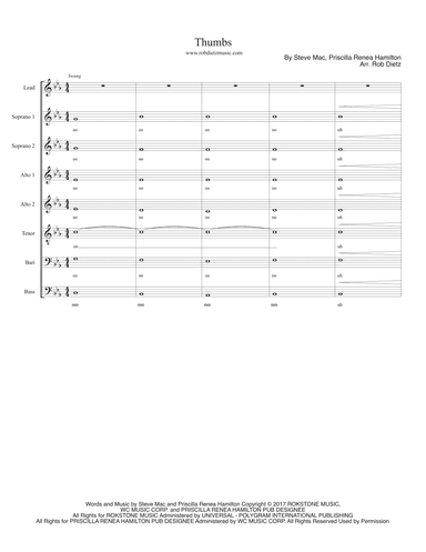 Thumbs (arr. Rob Dietz)