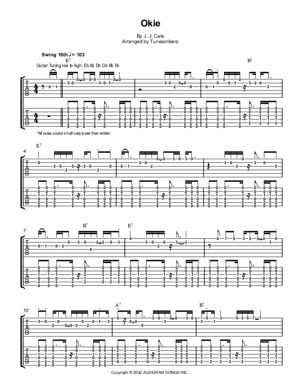 Okie (arr. Tunescribers)