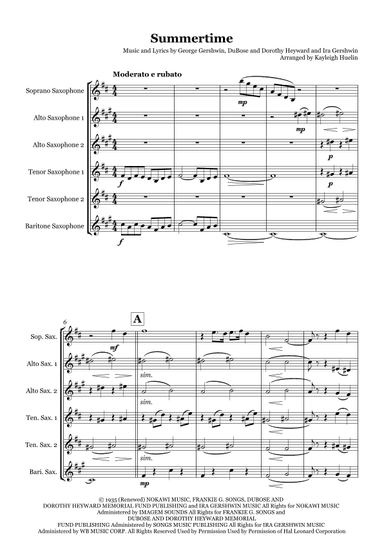 Summertime (arr. Kayleigh Huelin)
