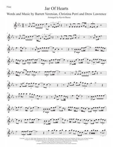 Jar Of Hearts (arr. Kevin Busse)