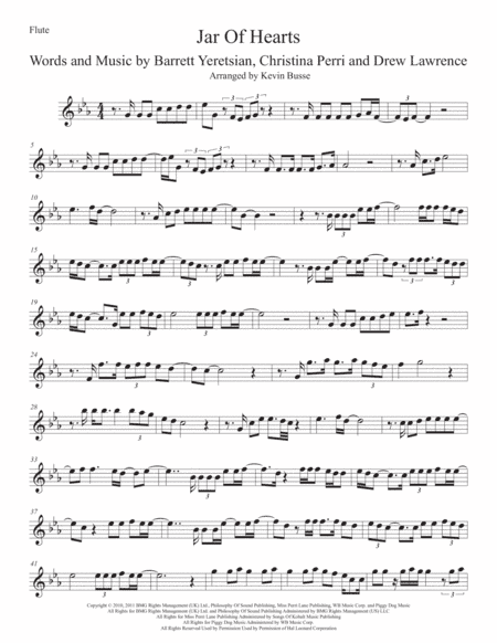 Jar Of Hearts (arr. Kevin Busse)
