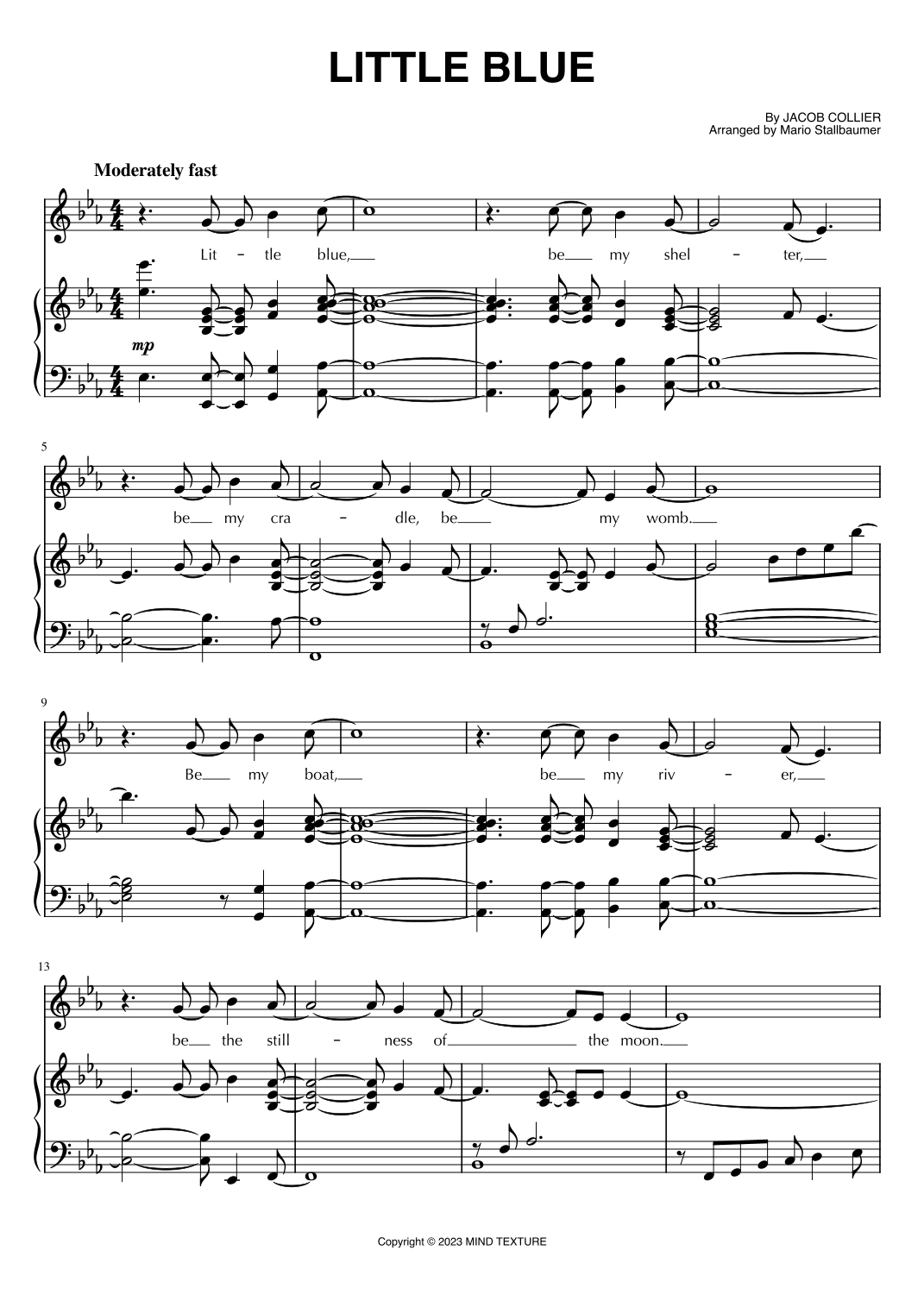 Little Blue (arr. Mario Stallbaumer)
