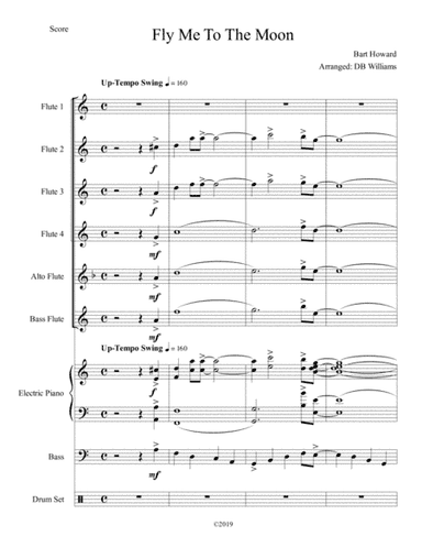 Fly Me To The Moon (in Other Words) (arr. DB Williams)
