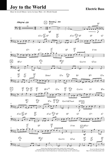 Joy To The World (arr. Hiroshi Yasuda)