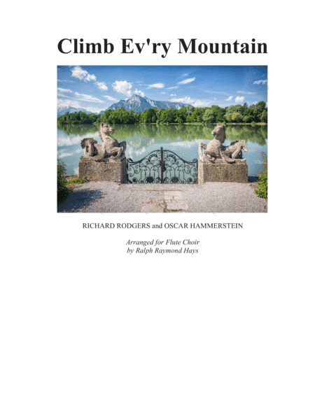 Climb Ev'ry Mountain (arr. Ralph Raymond Hays)