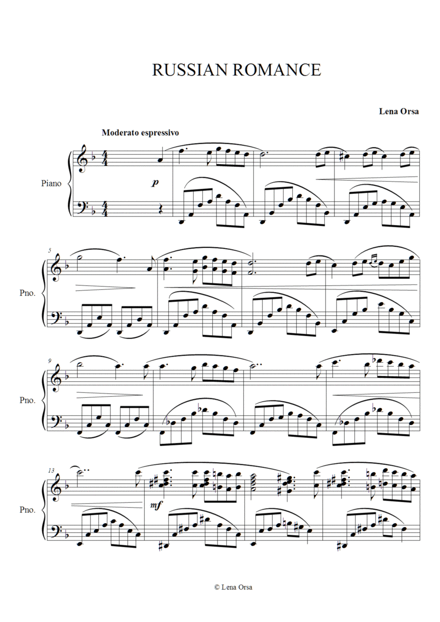 Russian Romance | Romantic Piano Music