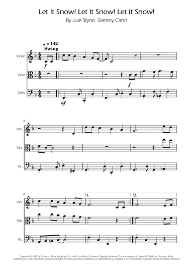 Let It Snow! Let It Snow! Let It Snow! (arr. Ygor Nunes)
