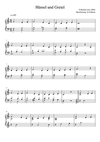 Hänsel und Gretel (arr. Jo Fulham)