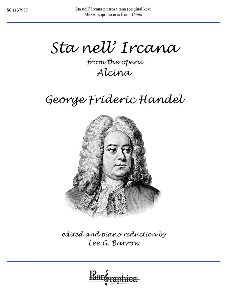 Sta nell’ Ircana (original key) (arr. (Editor) Lee G. Barrow)
