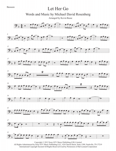 Let Her Go (arr. Kevin Busse)