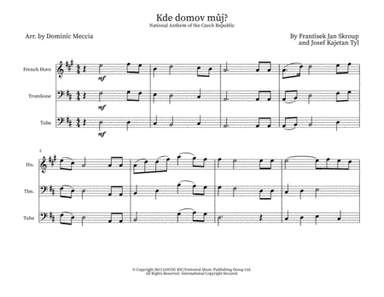 Kde Domov Muj? (arr. Dominic Meccia)
