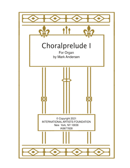 Choralprelude I for Organ
