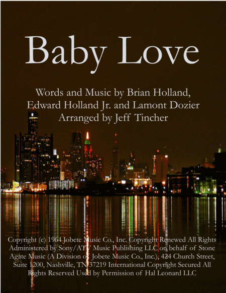 Baby Love (arr. Jeff Tincher)