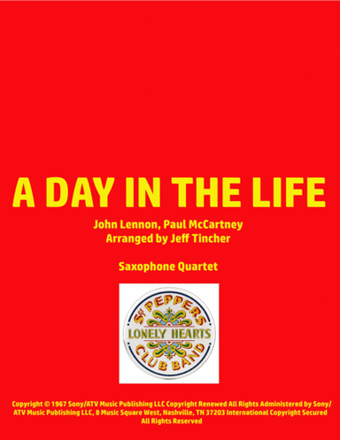 A Day In The Life (arr. Jeff Tincher)