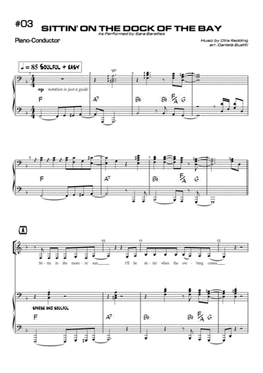 (Sittin' On) The Dock Of The Bay (arr. Daniele Buatti)