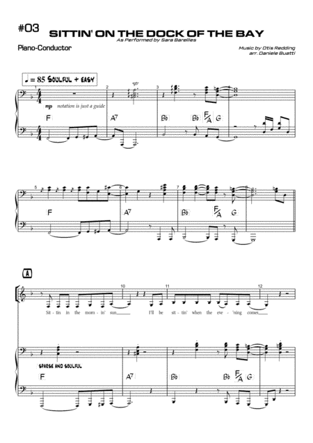 (Sittin' On) The Dock Of The Bay (arr. Daniele Buatti)