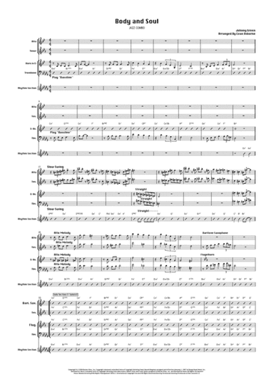 Body And Soul  from THREE'S A CROWD (arr. Evan Osborne)