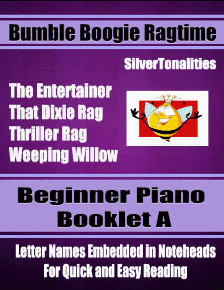Bumble Boogie Ragtime for Beginner Piano Booklet A (arr. SilverTonalities)