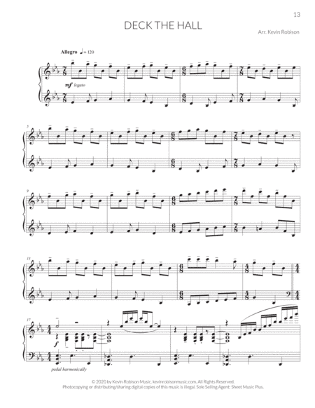 Deck the Hall (from Winterludes) (arr. Kevin Robison)