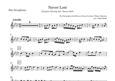 Never Lost (arr. Fabio Britto)