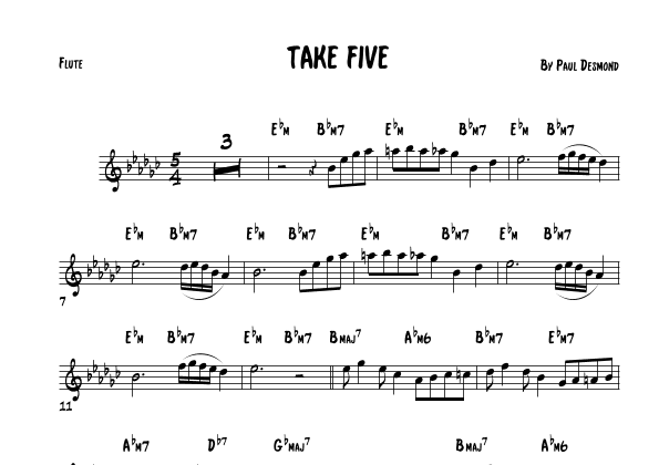 Take Five (arr. Leo Silva)