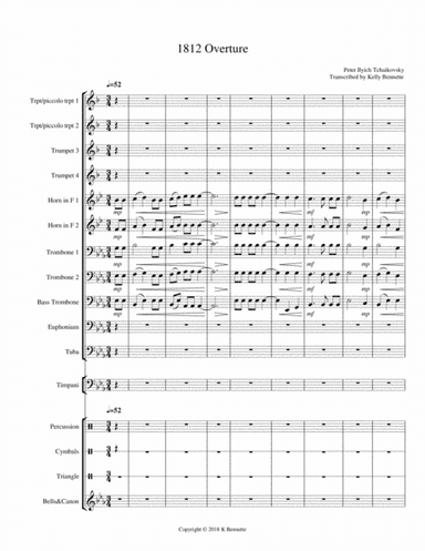 1812 Overture (arr. Kelly Bennette)
