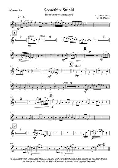 Somethin' Stupid (arr. Bill Willis)