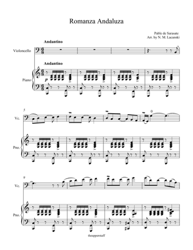Romanza Andaluza (arr. Nick Lacanski)