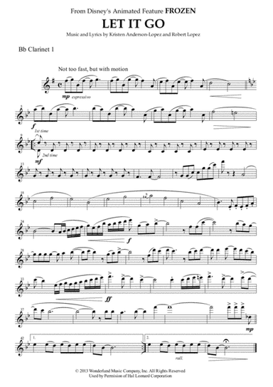 Let It Go (from Frozen) (arr. Diego Marani)
