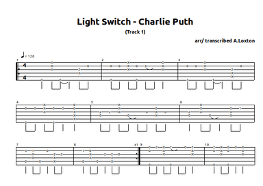 Light Switch (arr. Algernon Loxton)