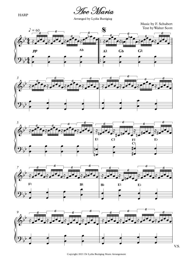 Ave Maria (arr. Dr Lydia Buttigieg)