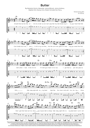 Butter (arr. Ed.CAL)