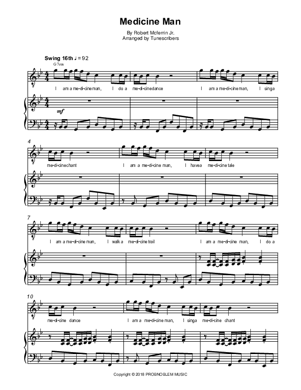 Medicine Man (arr. Tunescribers)