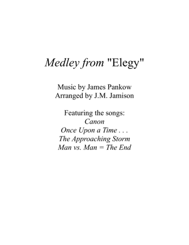 Man Vs. Man: The End (arr. J.M. Jamison)