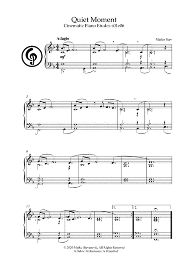Quiet Moment (Cinematic Piano Etudes S01E06)