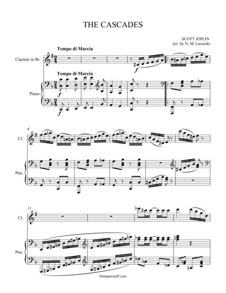 The Cascades (arr. Nick Lacanski)