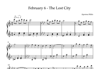 February 6 - The Lost City