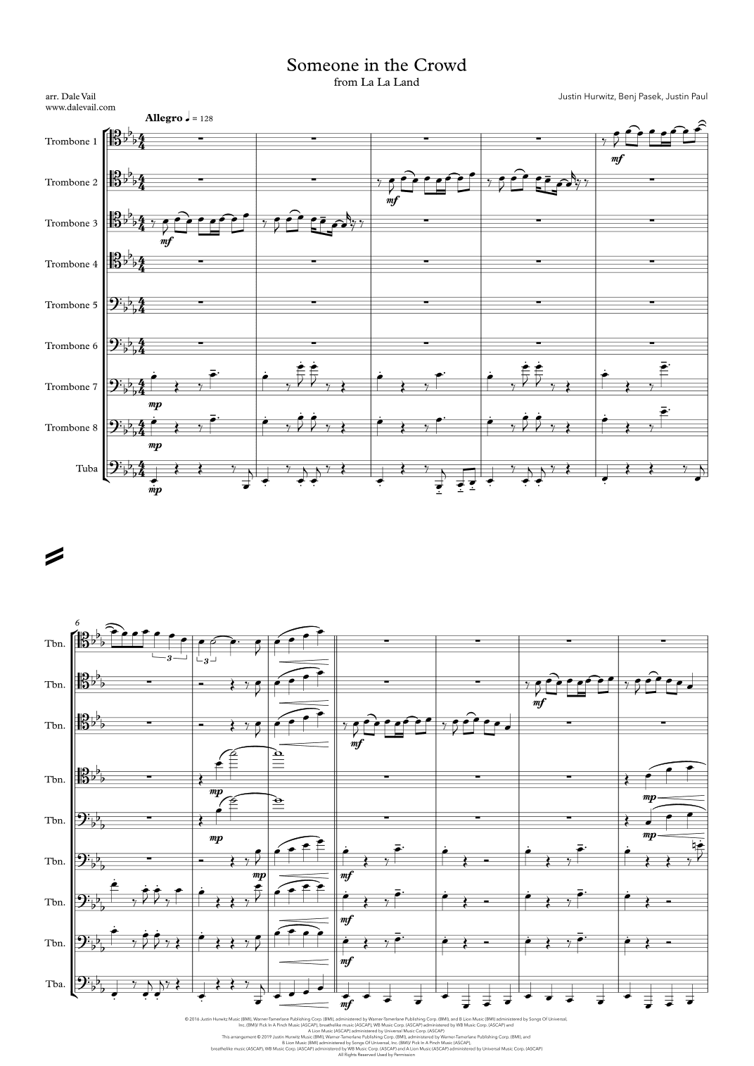 Someone In The Crowd (arr. Dale Vail)