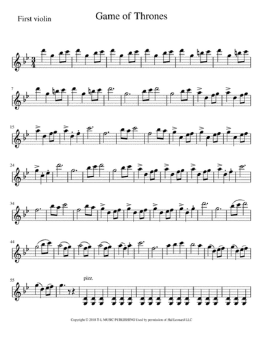Game Of Thrones (arr. CoversFor2Violins)