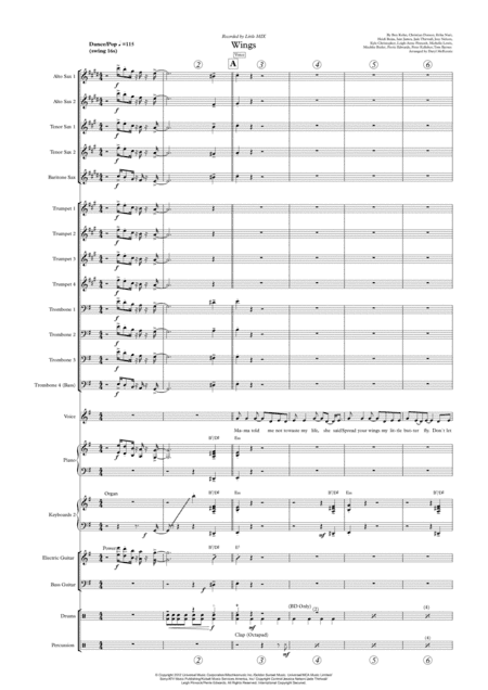 Wings (arr. Daryl McKenzie)