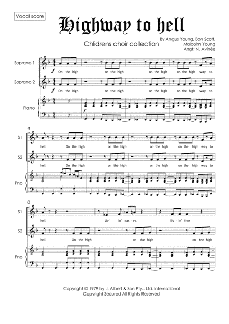 Highway To Hell (arr. Nicolas AVINEE)