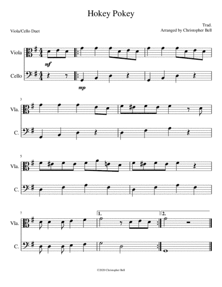 The Hokey Pokey (arr. Christopher Bell)