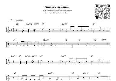 Amore, Scusami (arr. Piano)