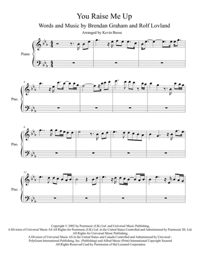 You Raise Me Up (arr. Kevin Busse)