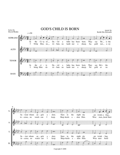 God's Child Is Born