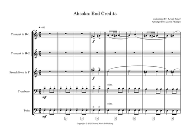 Ahsoka's Theme (arr. Jacob Phillips)