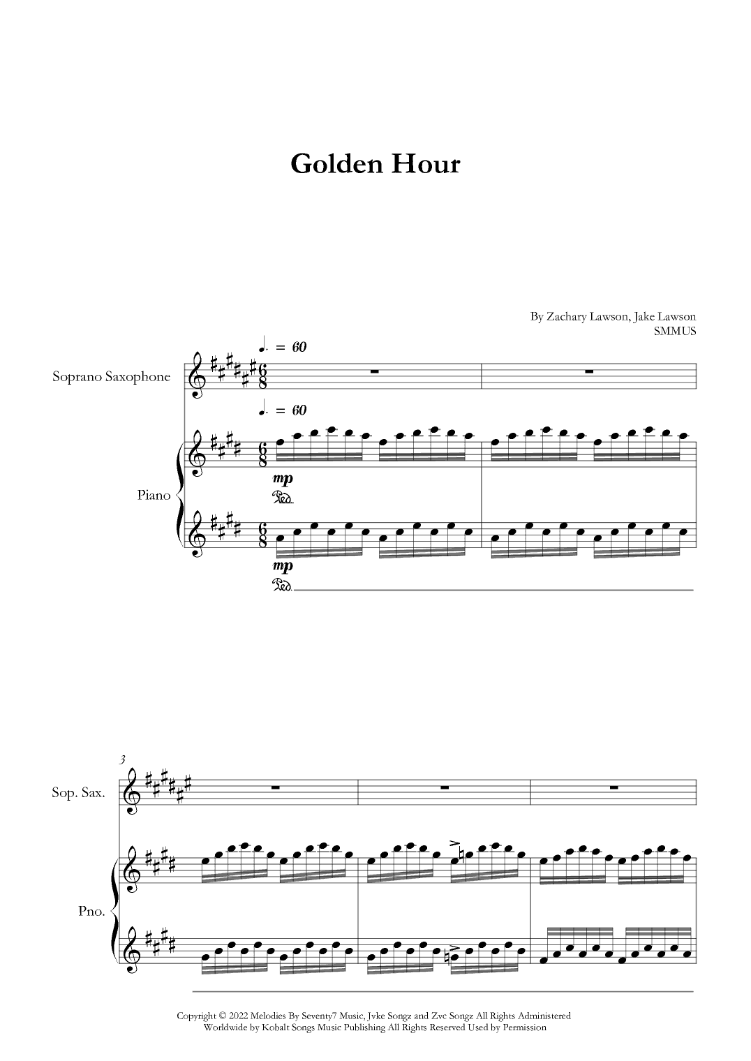Golden Hour (arr. SMMUS)