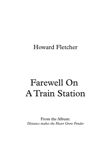 Farewell On A Train Station
